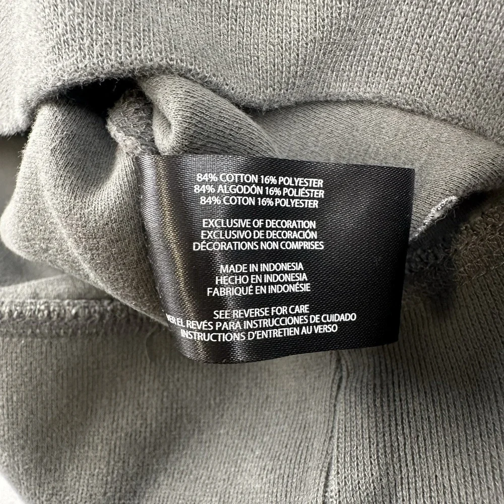 Banana Republic Men's‎ Gray Waffle Quarter Zip Pullover Size XL